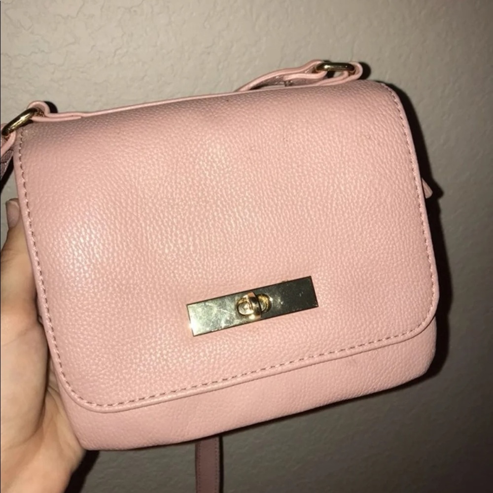 Muave pink crossbody